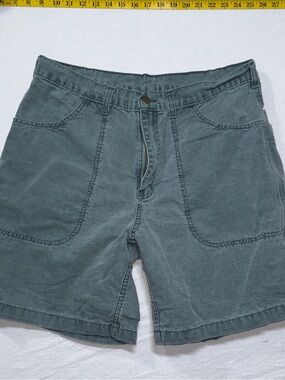 1980s vintage men’s workwear Men's Casual Green Shorts